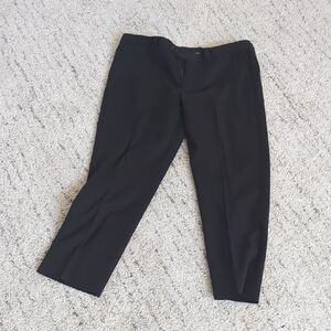 Nordstrom Black Dress Pants Straight-Leg Ankle Length